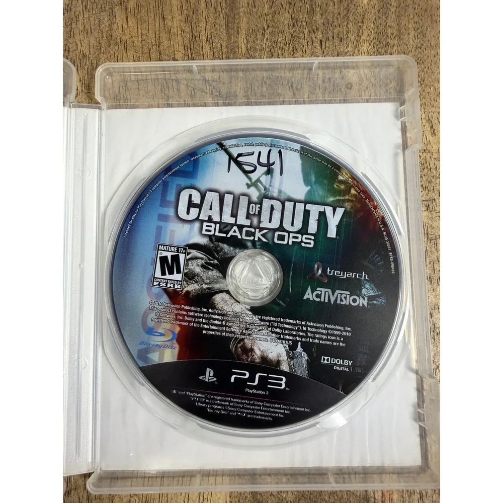 Playstation PS3 Activision Call of Duty Black Ops‎
